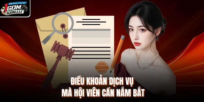 Điều khoản dịch vụ mà hội viên cần nắm bắt 