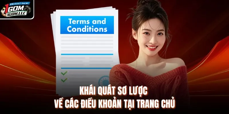 Khái quát sơ lược về các điều khoản tại trang chủ 