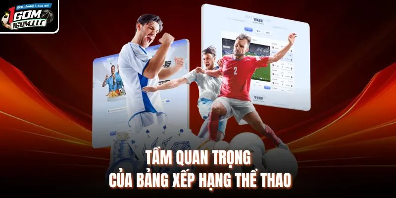 Tầm quan trọng của bảng xếp hạng thể thao 